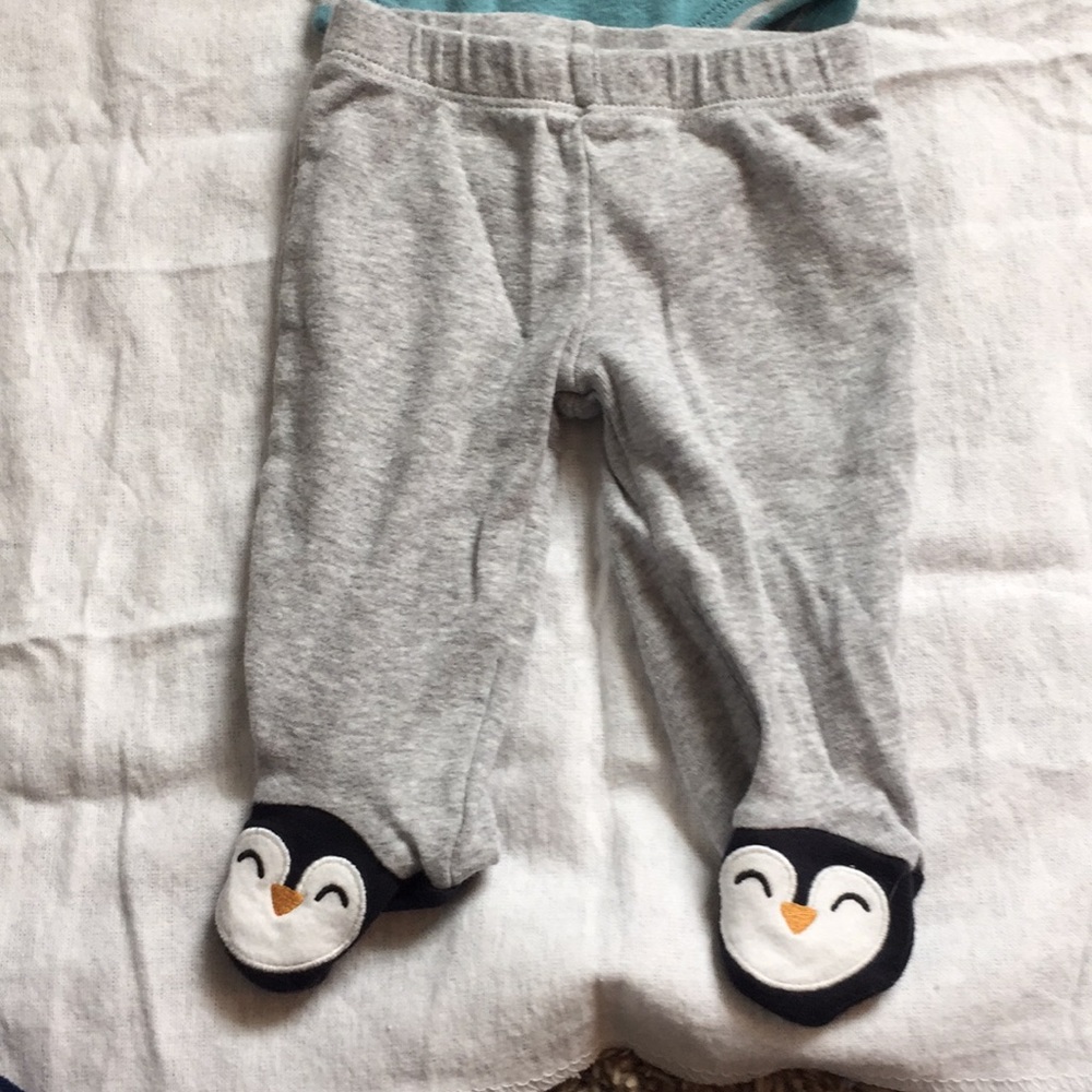 3 set boys Penguin outfit